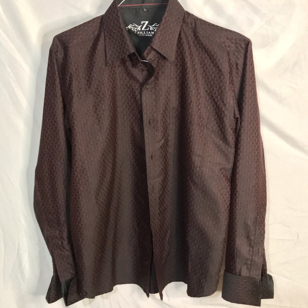 Black Club Ware Button Up